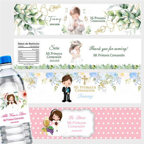 Zwitsal Baby Products - Etiqueta personalizada para garrafa de água