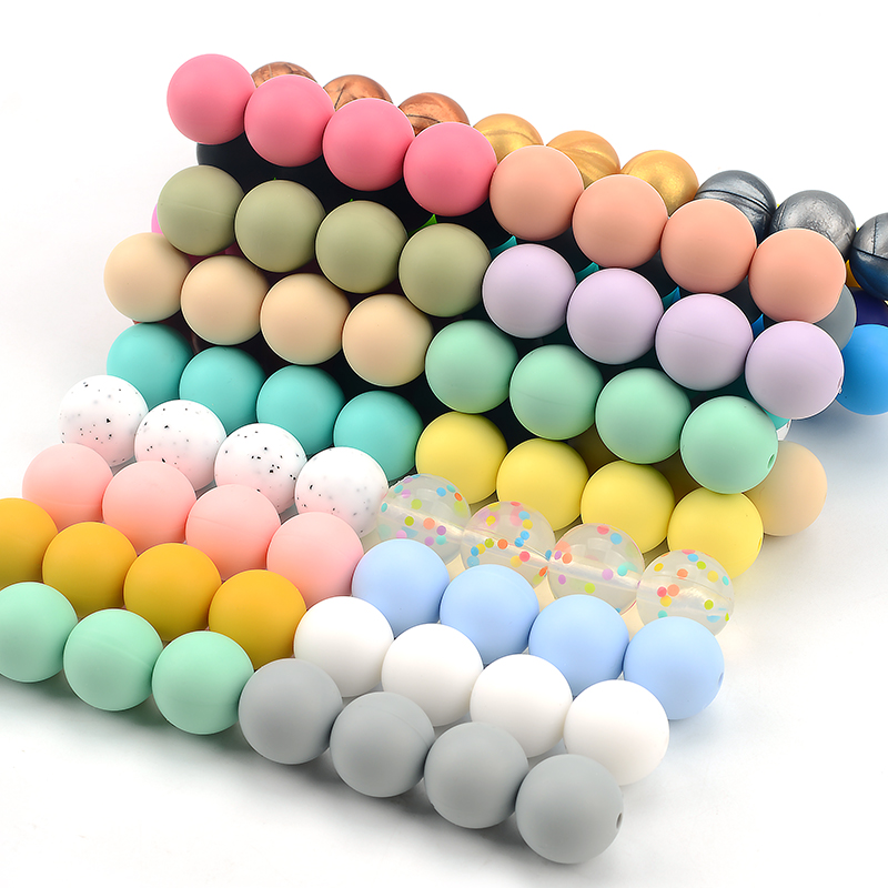 Loca 40 pçs 12mm contas de sil - Baby Products Toys avaliação e preço